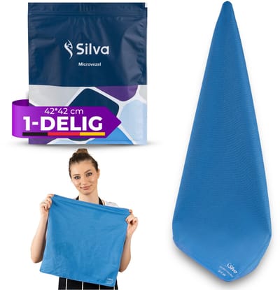 Silva Raamdoek - Droogdoek - Schoonmaakdoek - Microvezeldoekjes - 40x40 cm