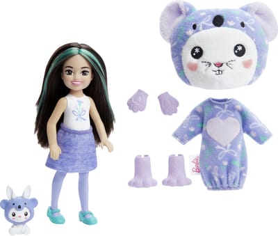 Barbie Cutie Reveal - Chelsea Konijntje als koala Speelpoppen