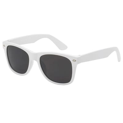 Fako Sunglasses® - Heren Zonnebril - Dames Zonnebril - Classic - UV400 - Wit