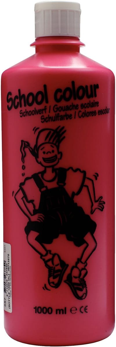 Talens School Colours Bottle 1000 ml Rose 357 (36713570)