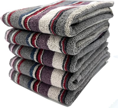Happy handdoek multi fig 50x70 cm - set van 4