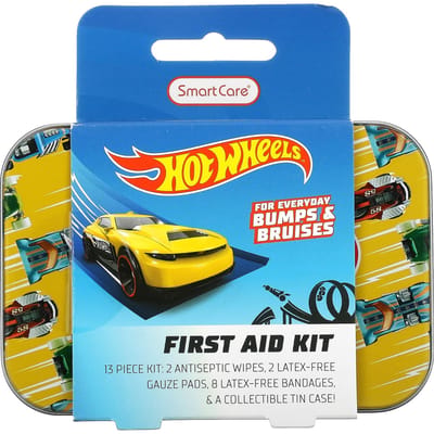 Smart Care, EHBO-doos, Hot Wheels, 13 soorten kits yellow
