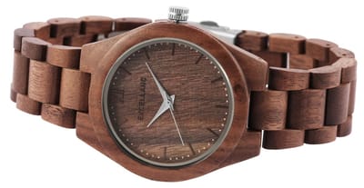 EXCELLANC Dameshorloge olijfhout EX0452 Excellanc dames houten horloge