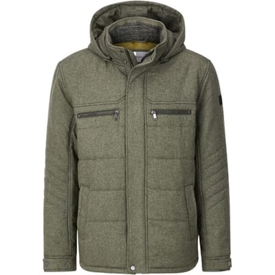 Babista herren Donsjack - 46 - olijf - Plus Size