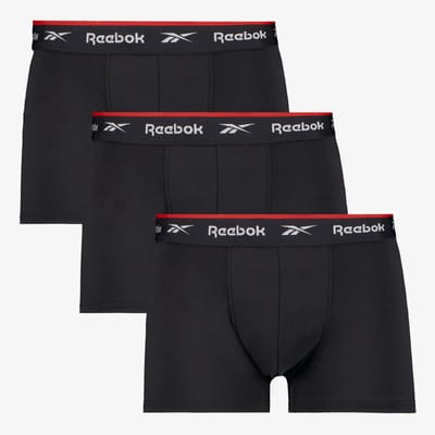 Reebok heren boxershorts zwart - Maat M