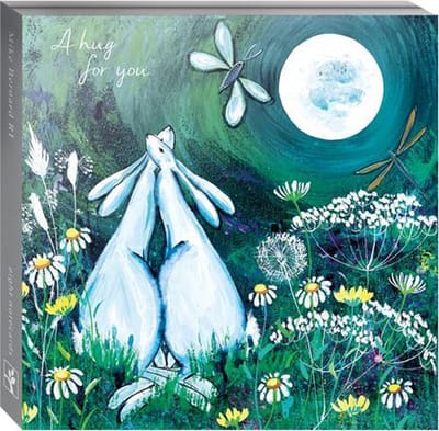 Glebe Cottage The Eco-Friendly Card Company Notecard ~ Kaartenmapje Kate Andrew Konijn