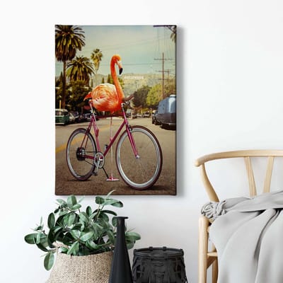 Canvas print DD123128 Impossible A.S. Création 0,5 x 0,7 m Kleurrijk Kantoor Hal/Gang Keuken Slaapkamer Woonkamer