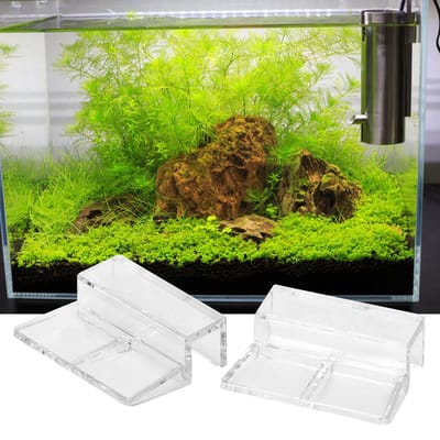 20 Stuks Glazen Deksel Acryl Clip Houder Steun Klem Accessoire voor Aquarium Vissenkom 10mm