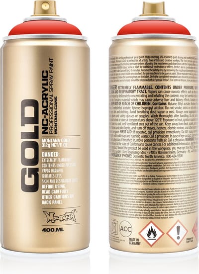 Montana GOLD S2020 Shock Orange Dark spuitbus 400ml