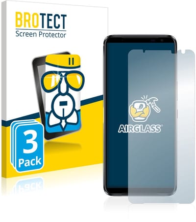 Screenprotector 3 Stuks voor ASUS ROG Phone 3 ZS661KS Beschermglas transparant
