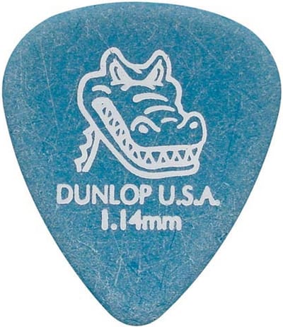 Dunlop - Plectra - 417-R-114 1.14 mm Blau 72-Pack Geschikt Voor Elektrische Gitaren