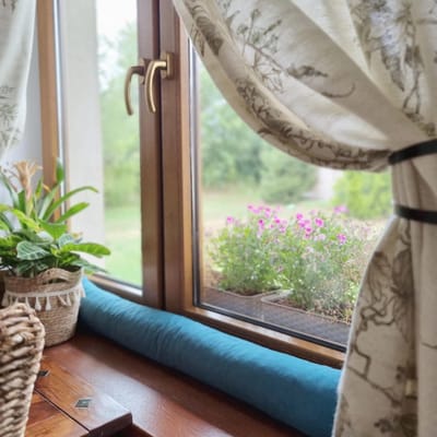 Textil tochtwering windstopper voor deuren en ramen – 70 cm tot 150 cm