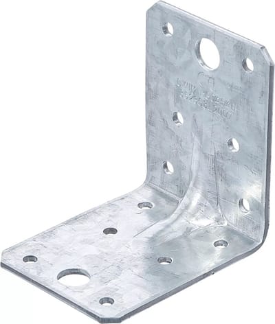 BGS Hoekverbinder met versterking - 70 x 70 x 55 x 2,5 mm - 25 stuks