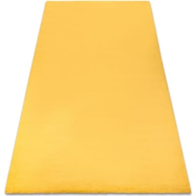 Kleden Rugsx Tapijt BUNNY goud IMITATIE konijnenvacht 60x100 cm