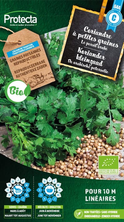 Protecta Kruiden zaden: Koriander kleinzaad Biologisch