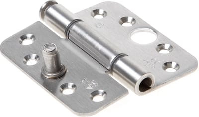 BSW Scharnier V RD 818 STD - RVS - 89 x 89 x 3 mm - met veiligheidspen