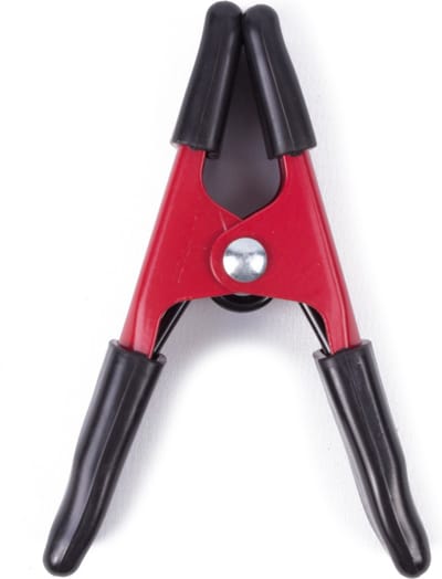 Benson Zeilklemmen/veerklemmen - 1x - staal - 10 cm - lijmklemmen