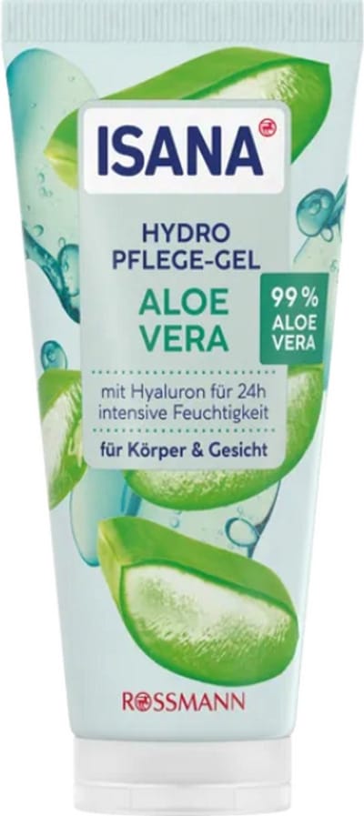 ISANA Aloë Vera Hydro Verzorgingsgel - 99% Aloë Vera - Hydraterende Bodygel - 200ml