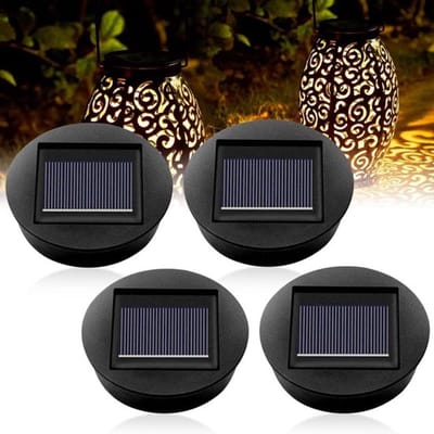 Vervangende Solarlampen - 4 stuks - Solar Buitenlamp - - Buiten & Tuin sensor - Buitenverlichting - Solar Tuinverlichting - Muurverlichting - Padverlichting