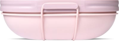 Saladeschaal met Deksel 1,1L Recycled Plastic - Roze