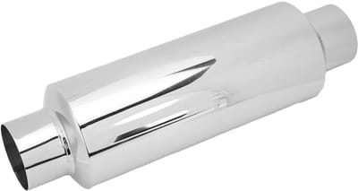 Dailygoods- Geluiddemper 2,5 inch - Vermindert terugdruk - Verbetert uitlaatstroom - Geluidsabsorberend katoen - Eenvoudige installatie - Betrouwbare prestaties - Uitlaatdemper