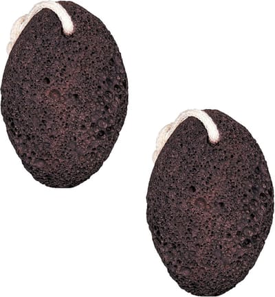 Pumice Stone - Extra Large 10-12 cm: Effective Callus Removal with Natural Volcanlava Stone 2 Pieces