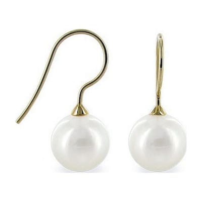 Luna-Pearls - 311.0692 - Oorbellen - Zoetwater gekweekte parel 8-8,5mm - 14K geelgoud