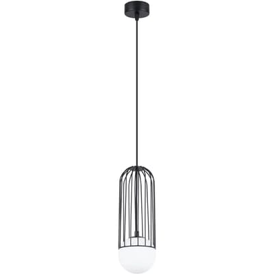 Sollux Lighting Hanglamp Brina - G9 - zwart - staal - 115x12x12cm