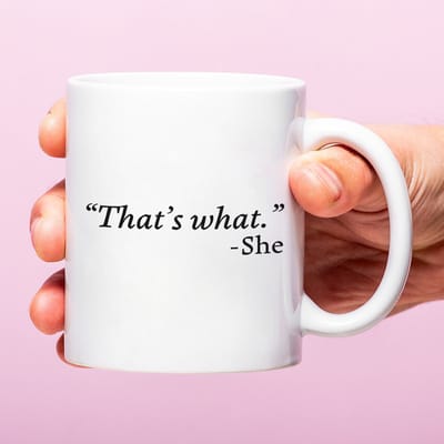 Ditverzinjeniet.nl Mok That's what she said