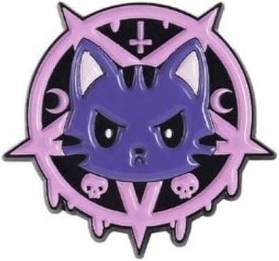 Pin Broche - enamel pin - kledingspeld - Cat penta