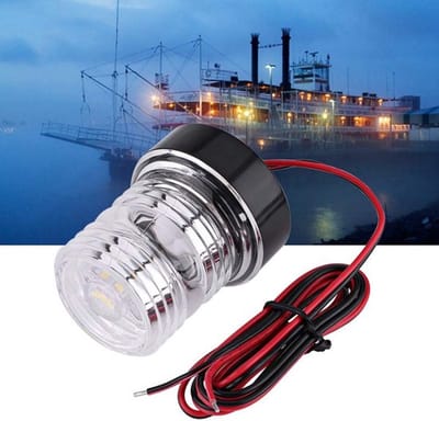 Marine Boat All Round 360° Navigatielicht, LED Wit Marine Yacht Ankerlicht, 12V