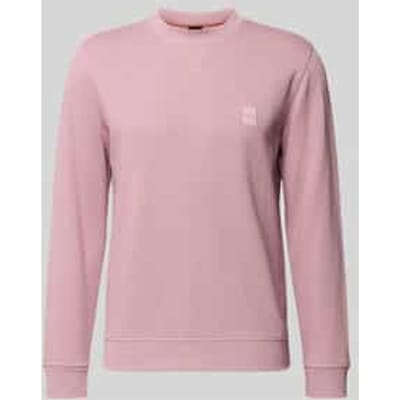 Regular fit sweatshirt van puur katoen model 'WESTART'