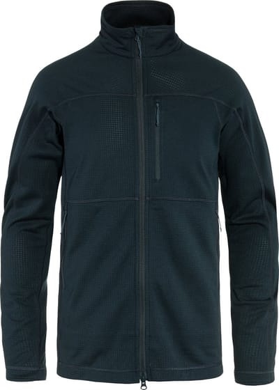 Fjällräven Abisko Lite Fleece Heren Outdoorvest - Dark Navy - M