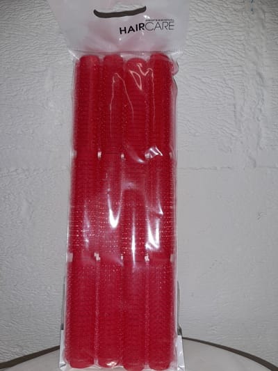 Xanitalia - zelfklevende rollers - 13mm - Rood - 12stuks
