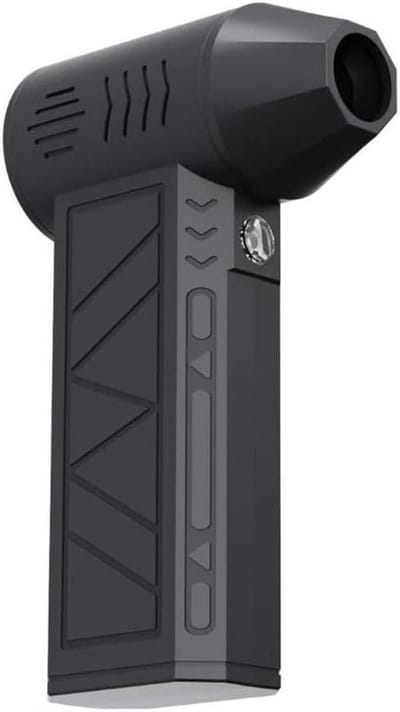 Mini ventilator - Krachtige blazer - Snel drogen - 130.000 RPM - 320 Gram - Zwart