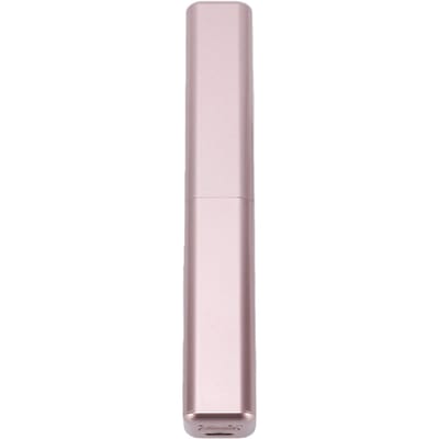 Mini Stijltang Kam voor Pony Draadloos Oplaadbaar Mini Hete Kam Stijltangborstel Roze Goud white