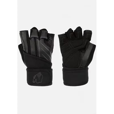 Gorilla Wear Dallas Sport & Fitness Handschoenen Heren & Dames 2.0 - Zwart/Grijs -L