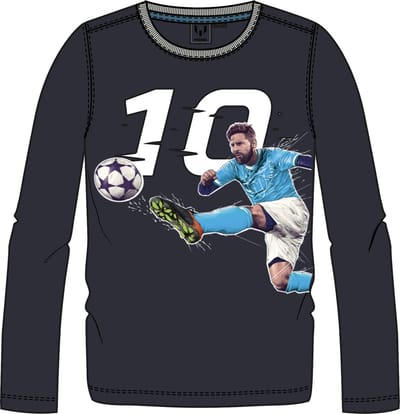 Messi Goal t-shirt Unisex T-shirt - Maat 176 - Dark Blue