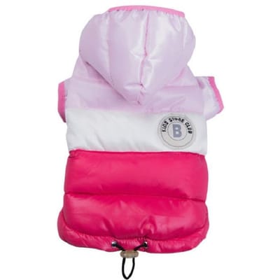 Veste imperméable de luxe pour chien, vêtement en duvet de coton pour animal de compagnie, chihuahua, bouledogue français, manteau d'hiver chaud pour chiot M-12Size