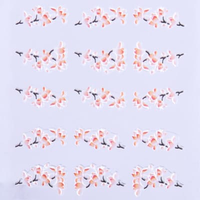 Allepaznokcie 5D - Sierstickers - Zelfklevend - Acryl - Kralen