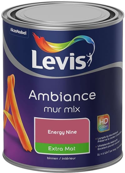 Levis - Ambiance Mur Extra Mat Mix - Energy Nine - Mengverf - 1 L