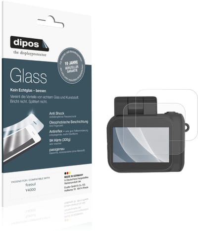 dipos – 2x Matte Pantserfolie geschikt voor fceoul Y4000 | 9H Screenprotector