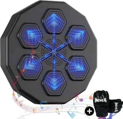 Gatson Boxing Machine - Inclusief Bokshandschoenen - Bokszak - Boksmachine met Muziek - Boxing Bag - Music Boxmachine - Boksen en Trainen - Bokspaal - Boks - Volwassenen & Kinderen