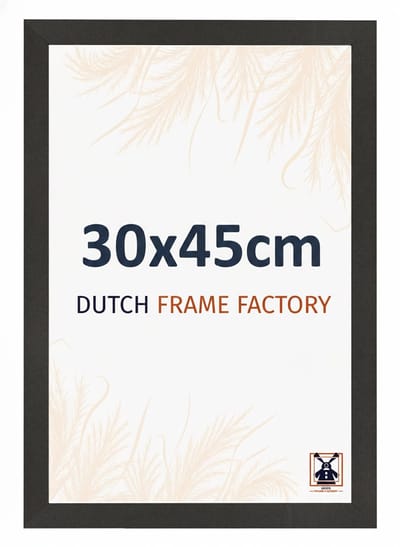 Fotolijst 30x45 cm - MDF - Zwart Mat - Benno