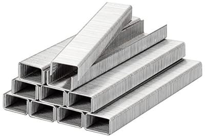 Metaal nieten - Platdraad nietjes - Bevestigen van materialen - Hoge treksterkte - 14 mm hoogte - Zilver