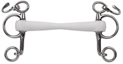 Pelham voor paard met stijlen Trust Inno Sense Baby Flexi Soft 15