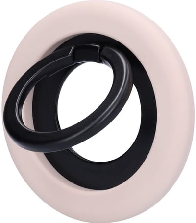 Mobiparts MagSafe Standaard | Mobiparts MagSafe Ring - Matt Beige Universeel
