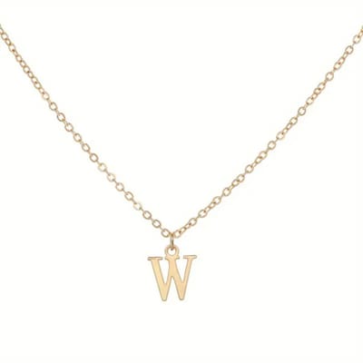 Livano Ketting - Dames - Staal - Nep zilver - Met Hanger - Nep Goud - W