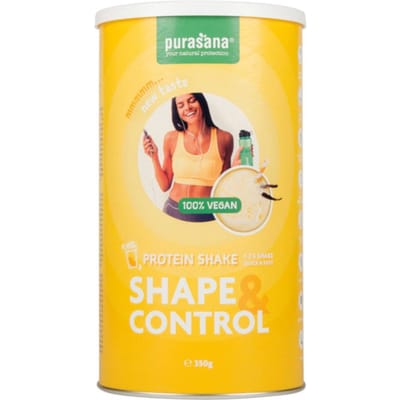 Purasana® Shape & Control Vegan Protein Shake Vanille 350 Poeder
