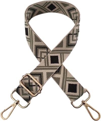 Tas Band - Schouderband Vervanging - Bagage Opslag - Verstelbaar Jacquard Patroon - 80-130cm - Multicolor